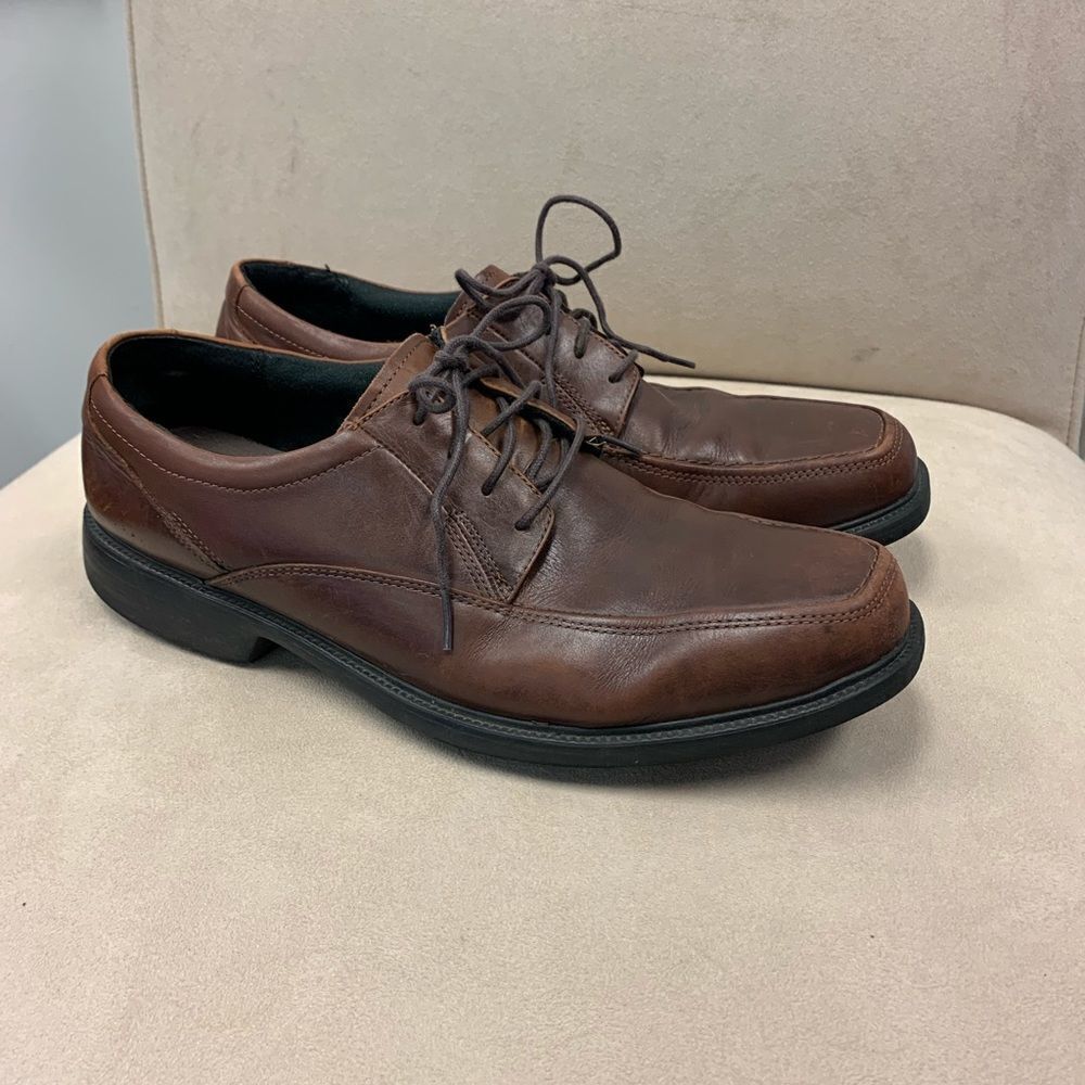Bostonian Flexlite Brown Leather Lace Up Shoes sz 13M